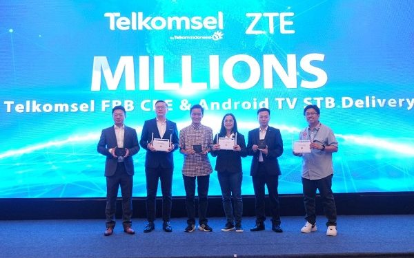 ZTE dan Telkomsel Sukses Distribusikan Jutaan Perangkat Home Terminal