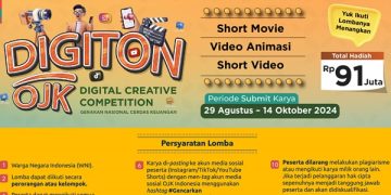 Dukung Kreativitas, OJK Gelar Digital Creative Competition