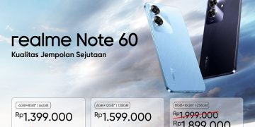 Resmi Debut di Indonesia, realme Note 60 Suguhkan Daya Tahan dan Kualitas Jempolan Mulai Rp1,3 Jutaan