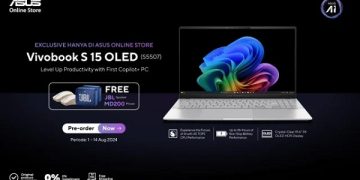 Asus Buka Pre-order Laptop Copilot+ PC Vivobook S 15 OLED