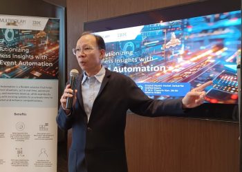 Jip Ivan selaku Director Enterprise Application Services Business PT Multipolar Technology Tbk