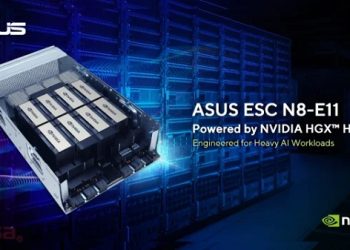 ASUS Esc N8 – E11, AI Server Bertenaga NVIDIA HGX H200