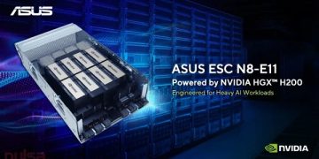 ASUS Esc N8 – E11, AI Server Bertenaga NVIDIA HGX H200