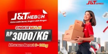 J&T Express Hadirkan J&T HEBOH ‘Kirim Paket Lebih Berat Lebih Hemat’