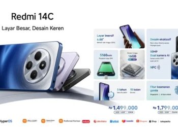 Rilis di Indonesia, Redmi 14C Dilego Mulai Rp1,4 Jutaan