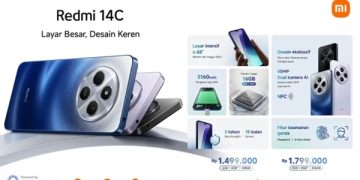 Rilis di Indonesia, Redmi 14C Dilego Mulai Rp1,4 Jutaan
