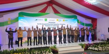 Rampungkan Proyek PLTS, PLN, Aruna, China Power, dan Huawei Ciptakan Terobosan Transisi Energi