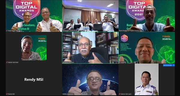 TOP Digital Awards 2024: Berikut, Sasaran Strategis di IT Master Plan Bank Nagari