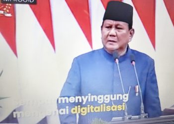 Pidato Presiden Prabowo: Singgung Pemberantasan Korupsi  Dengan Digitalisasi