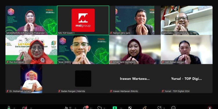 Manfaatkan TI Untuk Wujudkan Program Ketahanan Pangan, Bapanas Kandidat TOP Digital Awards 2024