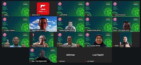 TOP Digital Awards 2024: BPOM Wujudkan Ekosistem Pengawasan Obat dan Makanan Lewat Digitalisasi