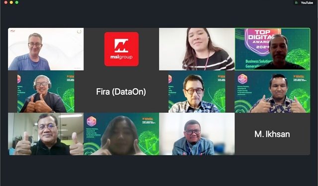 TOP Digital Awards 2024: DataOn Perkuat Solusi Dengan Generative AI & Cyber Security