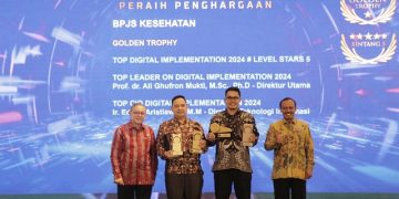BPJS Kesehatan Sabet Golden Trophy TOP Digital Awards 2024