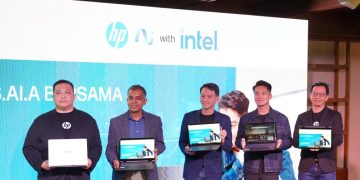 Peluncuran Laptop HP di Jakarta Selasa 3 Desember 2024
