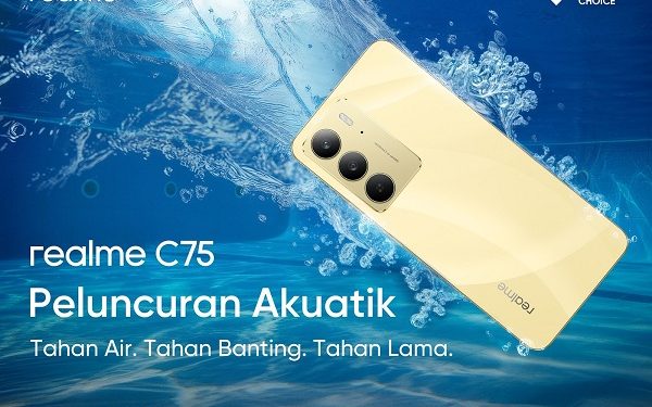 Segera Hadir di Indonesia, realme C75 Kantongi Sertifikasi IP68 & IP69 Pertama di Kelasnya