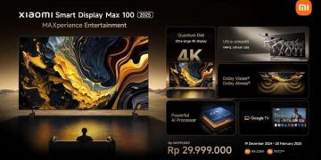 Xiaomi Smart Display Max 100 Resmi Meluncur di Indonesia