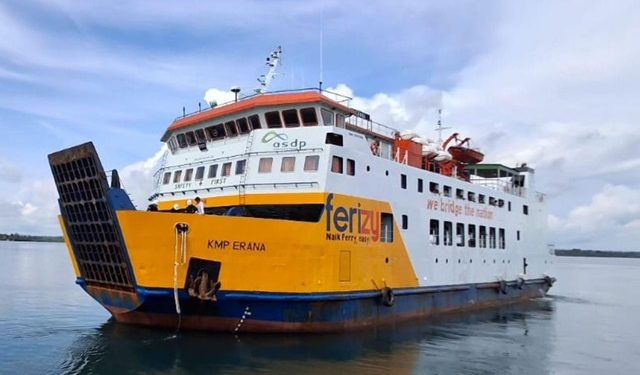 ASDP Indonesia Relokasi Lintasan KMP Temi dan KMP Erana