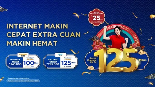 First Media Gelar Promo Extra Cuan