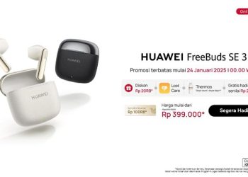 Dilego Rp300 Ribuan, HUAWEI FreeBuds SE 3 Segera Meluncur di Indonesia