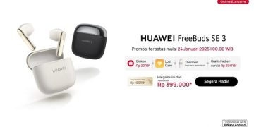 Dilego Rp300 Ribuan, HUAWEI FreeBuds SE 3 Segera Meluncur di Indonesia
