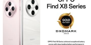 OPPO Find X8 dan Find X8 Pro Raih Label Baterai DXOMARK Gold