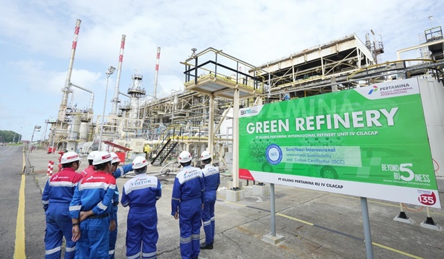 Kilang Pertamina Raih Sertifikasi Bahan Bakar Ramah Lingkungan