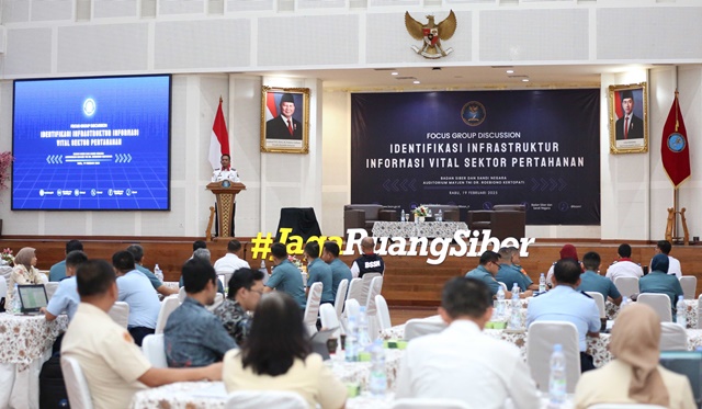 BSSN Gelar FGD Identifikasi Infrastruktur Informasi Vital Sektor Pertahanan