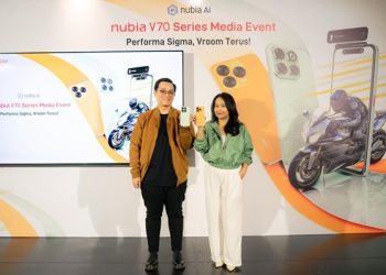 Meluncur di Indonesia, nubia V70 series Usung Performa AI Canggih untuk Para Pelajar