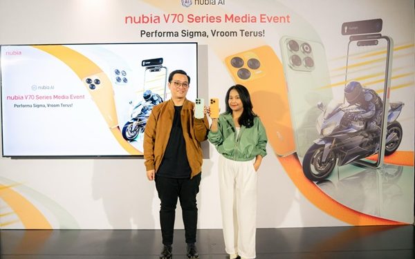 Meluncur di Indonesia, nubia V70 series Usung Performa AI Canggih untuk Para Pelajar