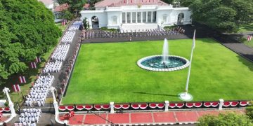 Prosesi Kirab Awali Pelantikan Kepala Daerah di Istana Kepresidenan Jakarta