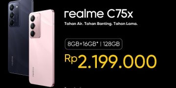 Meluncur di Pasar, realme C75x Bawa Kemampuan Tahan Air Tiap Kondisi, Harga Rp2,1 Jutaan
