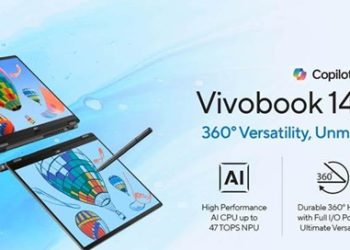 Asus Luncurkan Vivobook 14 Flip Slim Baterai Tahan Lama
