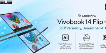 Asus Luncurkan Vivobook 14 Flip Slim Baterai Tahan Lama