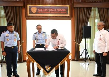 BSSN dan Kodiklat TNI AU Jalin Kerja Sama Siapkan SDM Keamanan Siber