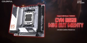Colorful Luncurkan Motherboard CVM B850I Gaming Frozen