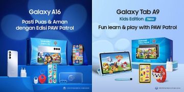 Samsung Hadirkan Bundling Galaxy A16 dan Galaxy Tab A9 Kids Edition dengan Aksesoris PAW Patrol