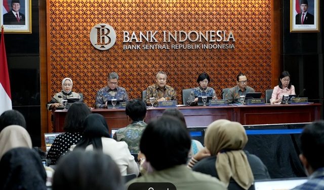 Bank Indonesia Tahan Besaran Tingkat BI Rate 5,75%