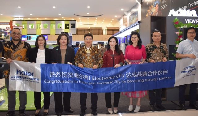 Haier Indonesia Jalin Kemitraan Strategis Dengan Electronics City Indonesia