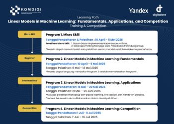 Komdigi Buka Pelatihan Gratis Dan Kompetisi Daring LM Machine Learning