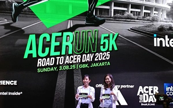 Acer Siap Gelar ACERUN, AI Run Pertama di Indonesia Padukan Teknologi dan Gaya Hidup Aktif Inovatif