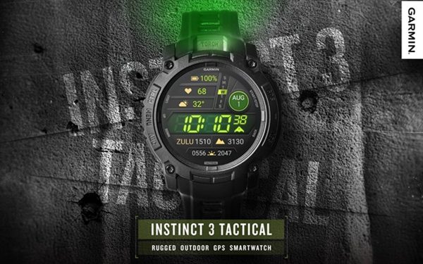 Garmin Luncurkan Instinct 3 – Tactical Edition, Ini Fitur Lengkap dan Harganya