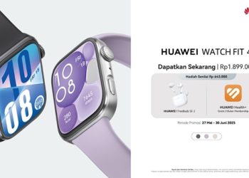 Huawei Watch Fit 4 Series Edar di Pasar Mulai Rp1,8 Juta