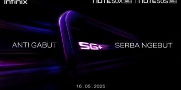 Infinix NOTE 50S 5G+ dan NOTE 50X 5G+ Segera Meluncur di Indonesia