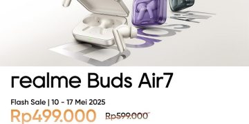 realme Buds Air7 dan Buds T200 Lite Meluncur di Indonesia