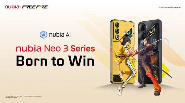 nubia Neo 3 series Ditunjuk Jadi Official Co-Branded Gaming Smartphone untuk Garena Free Fire