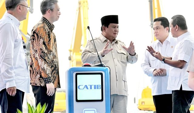 Presiden Prabowo Resmikan Proyek Baterai Terbesar di Asia Tenggara