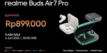 Bawa Fitur AI Translator, realme Buds Air7 Pro Meluncur di Indonesia