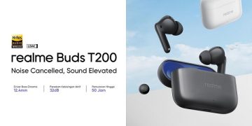 realme Buds T200, TWS Terjangkau Sajikan Audio Lebih Jernih dan Imersif