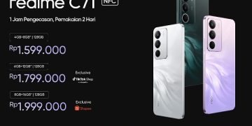 realme C71 NFC Rilis di Indonesia, Smartphone dengan Baterai Terbesar di Bawah 2 Jutaan