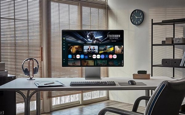 Meluncur di Indonesia, Samsung Smart Monitor M9 Disokong Layar QD-OLED Berbasis AI